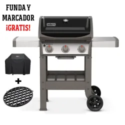 Spirit II E-310 GBS + ¡FUNDA Y MARCADOR DE REGALO! Barbacoa de gas